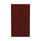 Alera® Alera Valencia Series Bookcase, Four-Shelf, 31.75w x 14d x 54.88h, Mahogany (ALEVA635632MY) Each