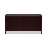 Alera® Alera Valencia Series Straight Front Desk Shell, 59.13" x 29.5" x 29.63", Mahogany (ALEVA216030MY) Each