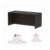 Alera® Alera Valencia Series Straight Front Desk Shell, 65" x 29.5" x 29.63", Espresso (ALEVA216630ES) Each