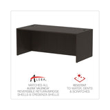 Alera® Alera Valencia Series Straight Front Desk Shell, 71" x 35.5" x 29.63", Espresso (ALEVA217236ES) Each