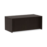 Alera® Alera Valencia Series Straight Front Desk Shell, 71" x 35.5" x 29.63", Espresso (ALEVA217236ES) Each
