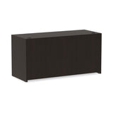 Alera® Alera Valencia Series Credenza Shell, 59.13w x 23.63d x 29.5h, Espresso (ALEVA256024ES) Each