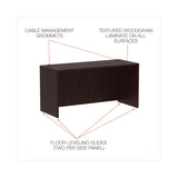 Alera® Alera Valencia Series Credenza Shell, 59.13w x 23.63d x 29.5h, Mahogany (ALEVA256024MY) Each