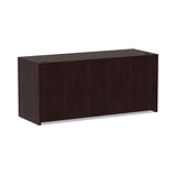 Alera® Alera Valencia Series Credenza Shells, 65w x 23.6d x 29.5h, Mahogany (ALEVA256624MY) Each