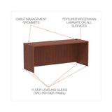Alera® Alera Valencia Series Credenza Shell, 70.88w x 23.63d x 29.5h, Medium Cherry (ALEVA257224MC) Each