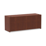 Alera® Alera Valencia Series Credenza Shell, 70.88w x 23.63d x 29.5h, Medium Cherry (ALEVA257224MC) Each