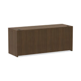 Alera® Alera Valencia Series Credenza Shell, 70.88w x 23.63d x 29.5h, Modern Walnut (ALEVA257224WA) Each