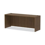 Alera® Alera Valencia Series Credenza Shell, 70.88w x 23.63d x 29.5h, Modern Walnut (ALEVA257224WA) Each