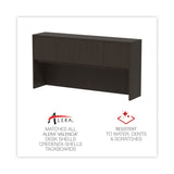 Alera® Alera Valencia Series Hutch with Doors, 4 Compartments, 70.63w x 15d x 35.38h, Espresso (ALEVA287215ES) Each