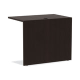 Alera® Alera Valencia Series Reversible Return/Bridge Shell, 35w x 23.63d x 29.5h, Espresso (ALEVA353624ES) Each
