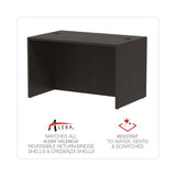 Alera® Alera Valencia Series Straight Front Desk Shell, 47.25" x 29.5" x 29.63", Espresso (ALEVA214830ES) Each
