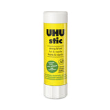 UHU® Stic Permanent Glue Stick, 1.41 oz, Applies and Dries Clear (STD99655) Each
