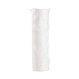 Dart® Plastic Lids, Fits 8 oz to 10 oz Hot/Cold Foam Cups, Vented, White, 100/Pack, 10 Packs/Carton (DCC8JL) Case of 1000