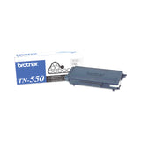 Brother TN550 Toner, 3,500 Page-Yield, Black (BRTTN550) Each