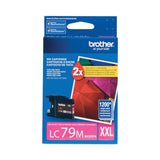 Brother LC79M Innobella Super High-Yield Ink, 1,200 Page-Yield, Magenta (BRTLC79M) Each