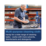 Tork Industrial Cleaning Cloths, 1-Ply, 16.34 x 14, Gray, 210 Wipes/Box (TRK520374) Case of 210
