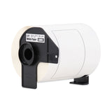 Brother P-Touch® DK1247 Label Tape, 4.07" x 6.4", Black on White, 180 Labels/Roll (BRTDK1247) Each