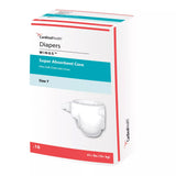Cardinal Health™ Wings™ Unisex Baby Diaper Size 7 Disposable Heavy Absorbency (951645_CS) 128/CS