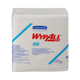 WypAll® X60 Task Wipe Light Duty 76 Count Poly Pack 12 X 12-1/2 Inch NonSterile Reusable (449763_CS) 1/CS