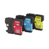 Brother LC653PKS Innobella High-Yield Ink, 750 Page-Yield, Cyan/Magenta/Yellow (BRTLC653PKS) Pack of 3