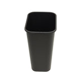 Impact® Soft-Sided Plastic 41 Quart Wastebasket w/ No Pinch'm™, 12/Case, Black (IMP77035CT) Case of 12