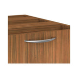 Alera® Alera Valencia Series Full Pedestal File, Left/Right, 3-Drawer: Box/Box/File, Legal/Letter, Modern Walnut,15.63 x 20.5 x 28.5 (ALEVA532822WA) Each
