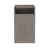 Alera® Alera Valencia Series Full Pedestal File, Left or Right, 2 Legal/Letter-Size File Drawers, Gray, 15.63" x 20.5" x 28.5" (ALEVA542822GY) Each