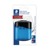 Staedtler® Manual Pencil Sharpener, 2 x 2.75, Randomly Assorted Colors (STD512300SBK) Each