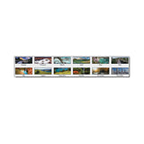House of Doolittle™ Earthscapes Recycled 3-Month Vertical Wall Calendar, Scenic Photography, 8 x 17, White Sheets, 14-Month: Dec 2025 to Jan 2027 (HOD3636) Each