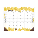 House of Doolittle™ Academic Year Recycled Honeycomb Desk Pad Calendar, 22 x 17, White/Multicolor Sheets, 12-Month (Aug to July): 2025 to 2026 (HOD1565) Each