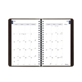 Blueline® Academic Weekly/Monthly Planner, 8 x 5, Black Cover, 13-Month: July 2025 to Aug 2026 (REDCA101BLK) Each