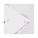 Brownline® Essential Weekly Appointment Book, Columnar Format, Pink Daisy Artwork, 11 x 8.5, Multicolor Cover, 12-Month (Jan-Dec): 2026 (REDCB950G05) Each