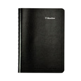 Blueline® Academic Daily/Monthly Planner, 8 x 5, Black Cover, 12-Month (Aug to July): 2025 to 2026 (REDCA201BLK) Each