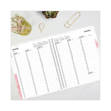 Brownline® Essential Weekly Appointment Book, Columnar Format, Pink Daisy Artwork, 11 x 8.5, Multicolor Cover, 12-Month (Jan-Dec): 2026 (REDCB950G05) Each