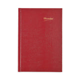 Brownline® Daily/Monthly Planner, 8.25 x 5.75, Red Cover, 12-Month (Jan to Dec): 2026 (REDCB389RED) Each