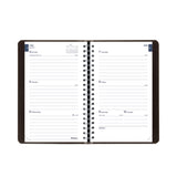 Blueline® Academic Weekly/Monthly Planner, 8 x 5, Black Cover, 13-Month: July 2025 to Aug 2026 (REDCA101BLK) Each