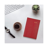 Brownline® Daily/Monthly Planner, 8.25 x 5.75, Red Cover, 12-Month (Jan to Dec): 2026 (REDCB389RED) Each