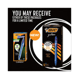 BIC® Gel-ocity Quick Dry Gel Pen, Retractable, Medium 0.7 mm, Blue Ink, Blue Barrel, Dozen (BICRGLCG11BE) 1 Dozen