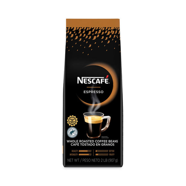 Nescafé® Espresso Whole Roasted Coffee Beans, 2 lb Bag (NES59095)