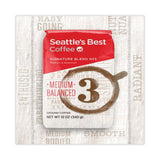 Seattle's Best™ Port Side Blend Whole Bean Coffee, Medium Roast, 12 oz Bag, 6/Carton (SEA11008570CT) Each