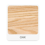 Diversified Woodcrafts Classroom Book Compartment Science Table. 54w x 24d x 30h, Black ChemGuard High Pressure Laminate (HPL) Top, Oak Base (DVWC7202BK30N) Each