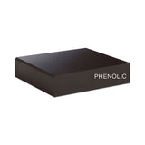 Diversified Woodcrafts Classroom Book Compartment Science Table, 54w x 24d x 30h, Black Phenolic Resin Top, Oak Base (DVWC7204K30N) Each