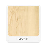 Diversified Woodcrafts Classroom Science Table, 48w x 24d x 30h, Black High Pressure Laminate (HPL) Top, Maple Base (DVWP710LBBM30N) Each