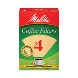 Melitta® Melitta Coffee Filters, #4, 8 to 12 Cup Size, Cone Style, 100 Filters/Pack, 3/Pack, Ships in 1-3 Business Days (GRR22000695) Each