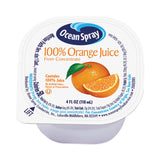 Ocean Spray® 100% Juice, Orange, 4 oz Cup, 48/Box, Ships in 1-3 Business Days (GRR30700001) Each
