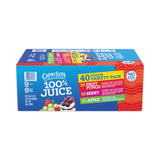 Capri Sun® 100% Juice Pouches Variety Pack, 6 oz, 40 Pouches/Carton, Ships in 1-3 Business Days (GRR22000720) Each