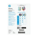 HP Color Laser Glossy Brochure Paper, 97 Bright, 40 lb Bond Weight, 8.5 x 11, White, 150/Pack (HEWQ6611A) 1 Ream