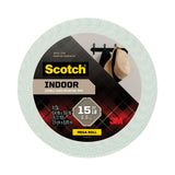 Scotch® Permanent High-Density Foam Mounting Tape, Holds Up to 2 lbs, 0.75 x 350, White (MMM110LONG) Each