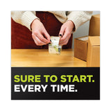 Scotch® Sure Start Packaging Tape with Dispenser, 1.5" Core, 1.88" x 22.2 yds, Clear (MMM145) 1 Roll