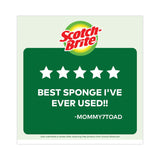 Scotch-Brite® Heavy-Duty Scrub Sponge, 4.5 x 2.7, 0.6" Thick, Yellow/Green, 6/Pack (MMM426) Pack of 6